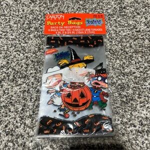 Vintage Nickelodeon Rugrats Halloween 15 Treat Bags 1998 American Greetings NOS